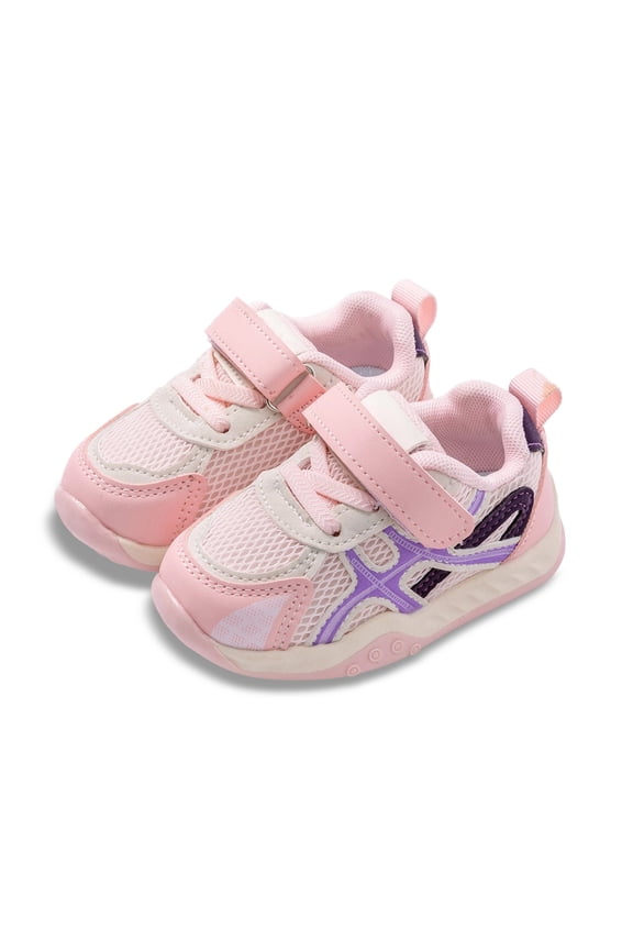 Toddler Boy Shoes Breathable Mesh for First Walking Steps Lightweight Flexible Sole Boys Girls Casual Daily Wear