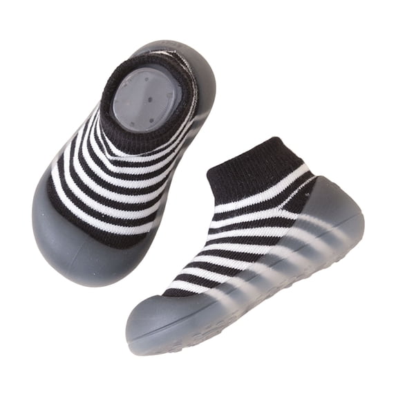 WAYUTE Toddler Girl Shoes Baby Sneakers Color Block Comfortable Non Soft Rubber Children Floor Socks Shoes Casual Daily Wear