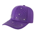 thumbnail image 1 of WAYUTE Vintage Starry Rhinestone Baseball Caps for All Season Fashion Solid Color Unisex Trendy Visor Sun Hat Casual Outdoor, 1 of 3