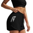 thumbnail image 1 of WAYUTE Women Shorts Running Shorts with Liner 3 Zipper Pockets Elastic Workout Athletic Gym Yoga Shorts, 1 of 5