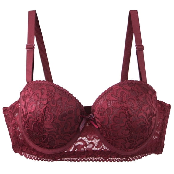 WAYUTE Womens Bras Full Coverage Underwire Plus Size Support Comfortable Everyday Wear Bralette Bra with Side Wide Straps