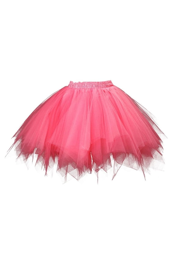 Womens Skirts Pleated Gauze Short Skirt Adult Tutu Dancing Party Evening Wedding Performance Skirt Fashion Outdoor Activities Holiday Skirt
