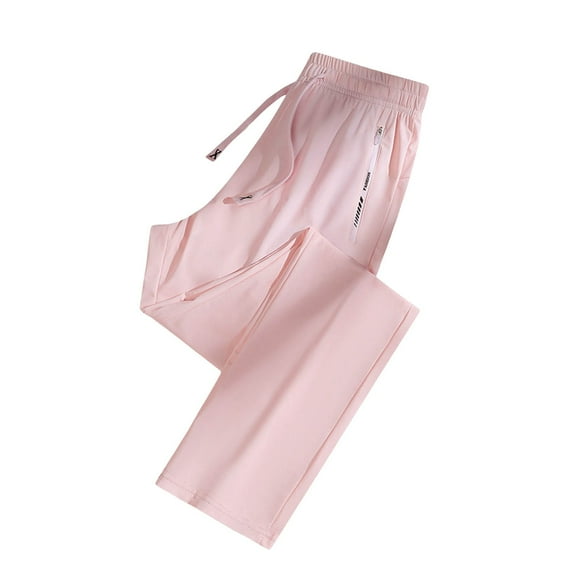 WAYUTE Womens Sweatpants Casual Elastic Waist Legging Solid Color Daily Sports Active Sanitary Sweat Pant