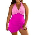 thumbnail image 1 of WAYUTE Womens Swimsuits One Piece Plus Size Swim Dress Swimsuit Bathing Suits Swim Suits, 1 of 6