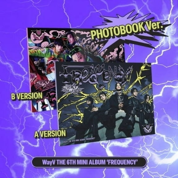 WAYV - [FREQUENCY] 6th Mini Album PHOTOBOOK B Version
