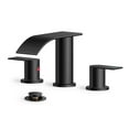 thumbnail image 1 of WB-03107B Widespread 2-handle Bathroom Faucet with Drain Assembly, 1 of 10