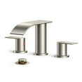 thumbnail image 1 of WB-03107BN Widespread 2-handle Bathroom Faucet with Drain Assembly, 1 of 10