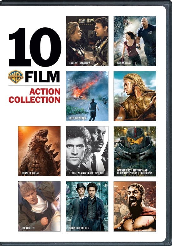 WB 10-Film Action Collection (DVD Set) [DVD] - Walmart.com