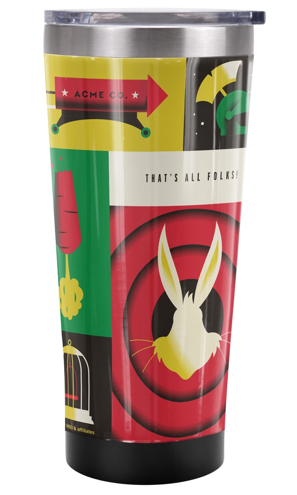 Scooby Doo Official Tie Dye 20 Oz Travel Tumbler - Stainless Steel, Vacuum Insulated, Leak Resistant Lid 2 thumbnail image