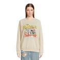 thumbnail image 1 of WB 100 x Flintstones Women's Crewneck Sweatshirt, Sizes XS-3XL, 1 of 5