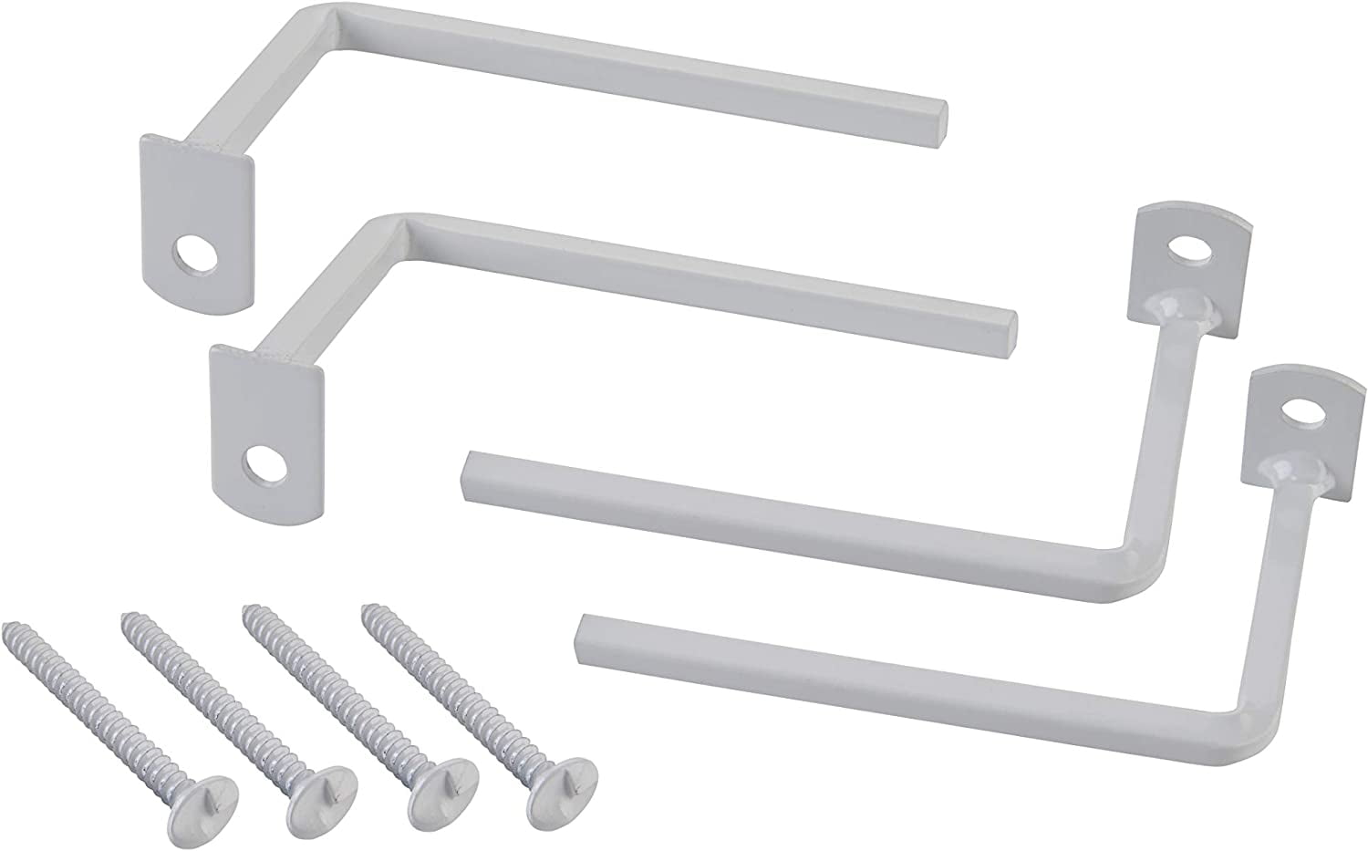 WB-3PB/WINDOW BAR 3 in. Projection Bracket（4-Pack）White - Walmart.com