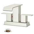 thumbnail image 1 of WB-A35A6BN Centerset Bathroom Faucet with Drain Assembly, 2-handle Bathroom Sink Faucet, 1 of 5