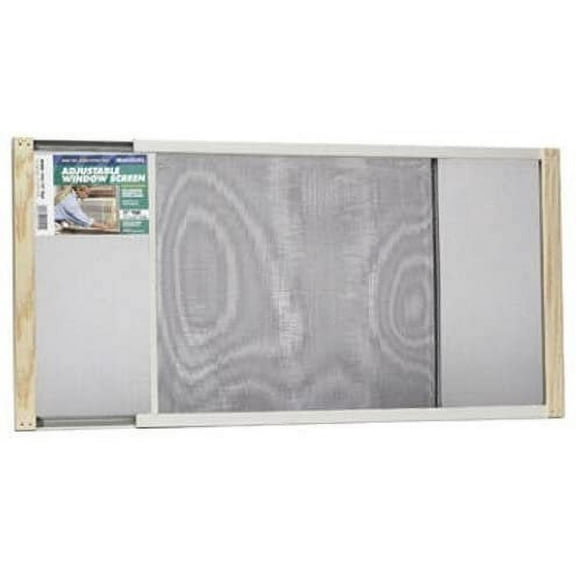 WB Marvin Frost King AWS1545 Adjustable Window Screen, 15in High x Fits 25-45in Wide, 25-45 W