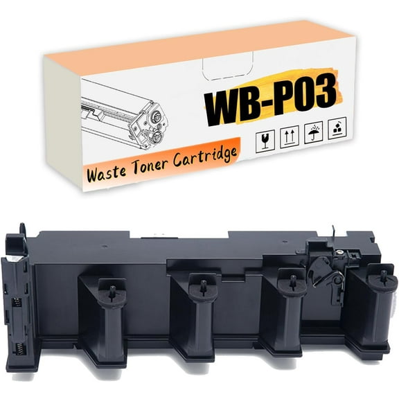 WB-P03 WBP03 Waste Toner Box, Compatible for Konica Minolta C4700 C4750 C4790 C4795 C3750 C3100 C3110 for Bizhub C25 C35 C35P Printers