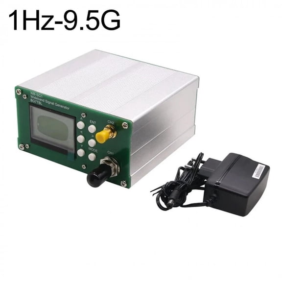 WB-SG1 1Hz-15GHz RF Wideband Signal Generator Built-in OCXO DC12V Power Adapter