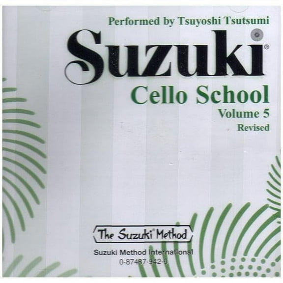 Suzuki Cello School - Revised - Volume 5 - CD