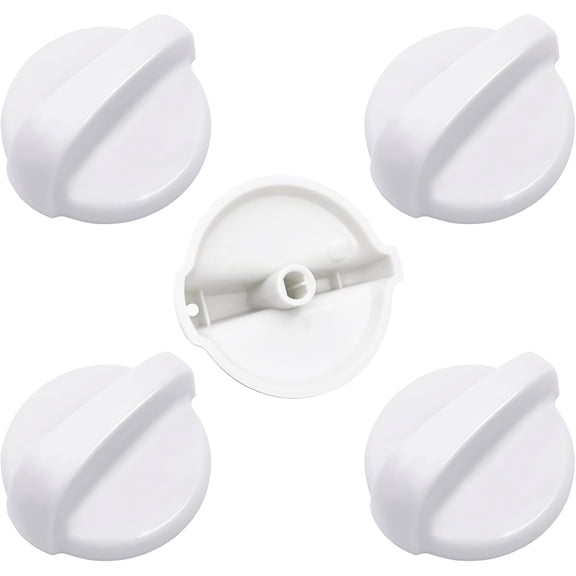 WB03T10282 Gas Stove knob White for GE Surface Burner Control Assembly