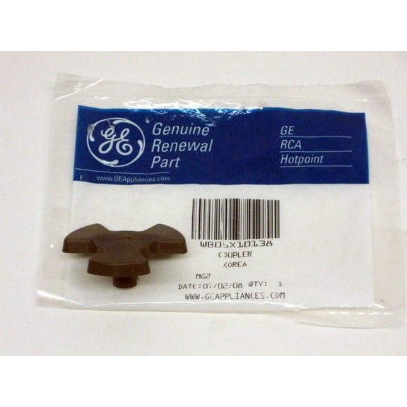 WB06X10138 GE Microwave Turntable Tray Coupler Coupling AP2016748 PS227853