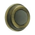 thumbnail image 1 of WB100U5 Flush Bumper 1" Diameter, Antique Brass Finish, 1 of 3