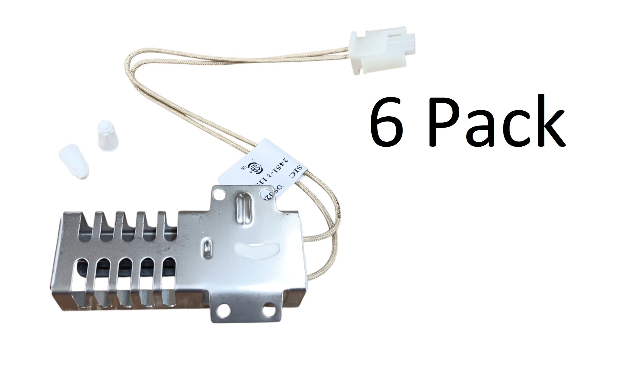 WB13K21 - Gas Oven Igniter 6 Pack for General Electric, AP2020569, PS231280