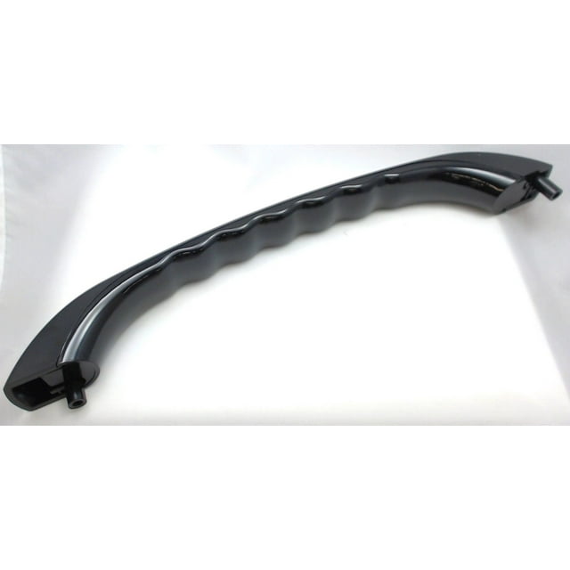 WB15X10020, Microwave Door Handle Black replaces GE, Hotpoint