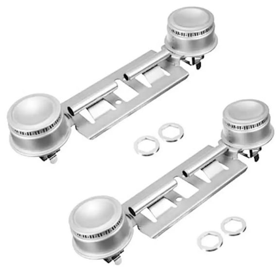 WB16K10026 Gas Stove Top Double Burner Replacement GE AP2633210 PS232404 2-PACK