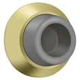 thumbnail image 1 of WB178U3 Flush Bumper 1-7/8" Diameter, Bright Brass Finish, 1 of 2
