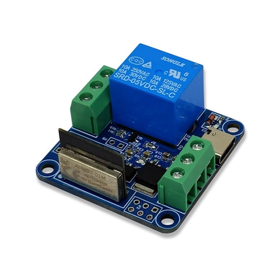 WB2-01M Single Relay Module 5V WIFI Bluetooth Wireless IoT Development Board Module for Smart Home Applications