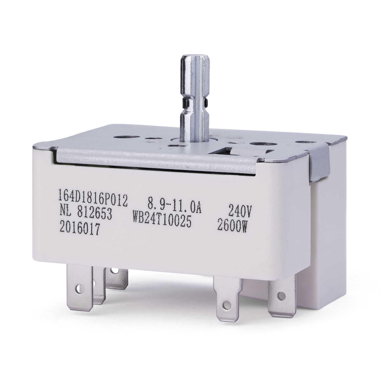 WB24T10025 Infinite Range Control Switch for GE 8 Inch Electric Stove