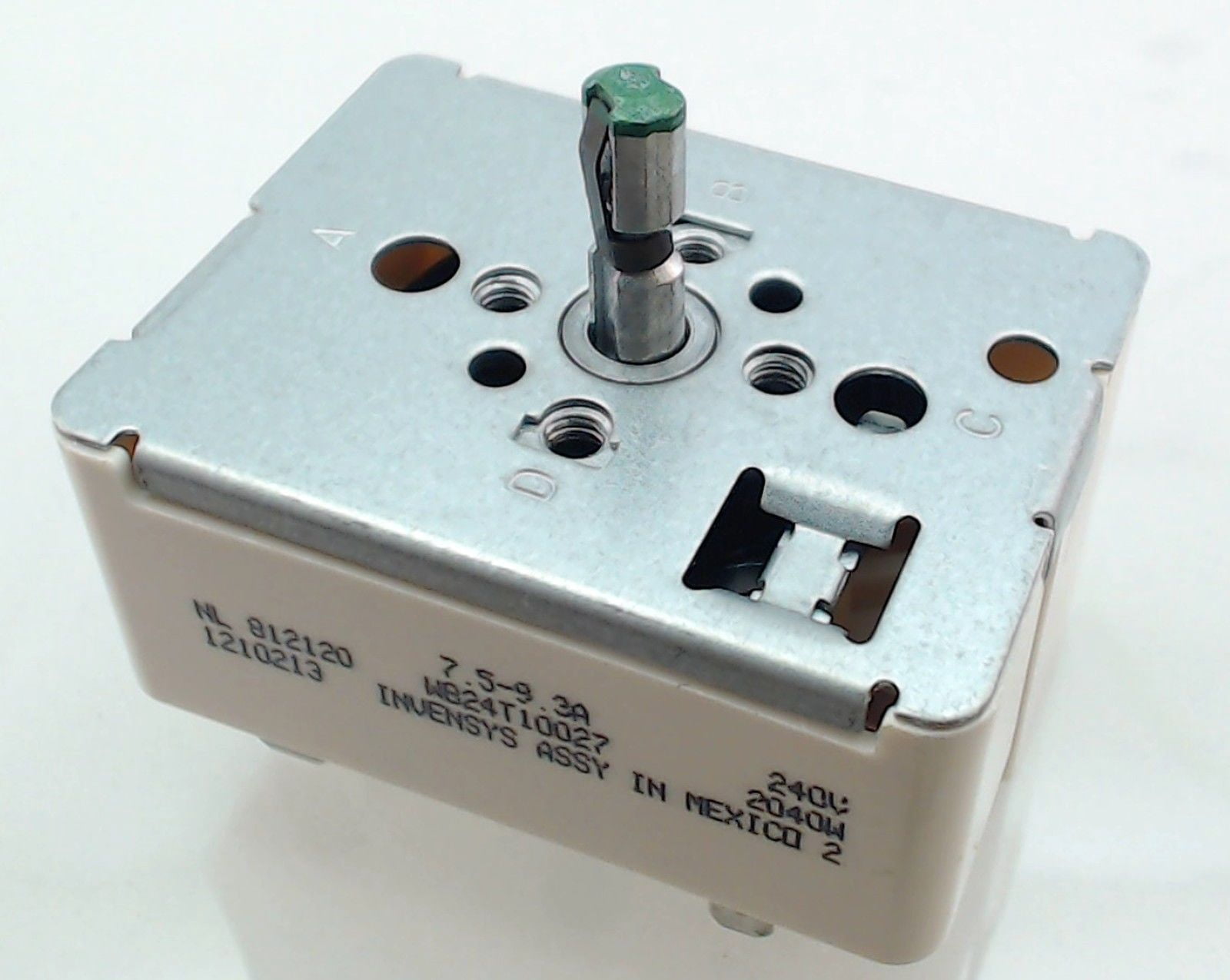 WB24T10027, Top Burner Infinite Swyvh replaces GE, Hotpoint
