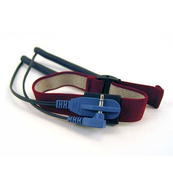 WB2695P Series Dual Conductor Metal Wrist Band and Coil Cord Set