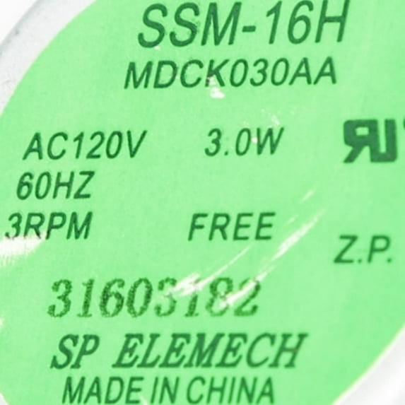 WB26X172 GE Turntable Motor OEM WB26X172