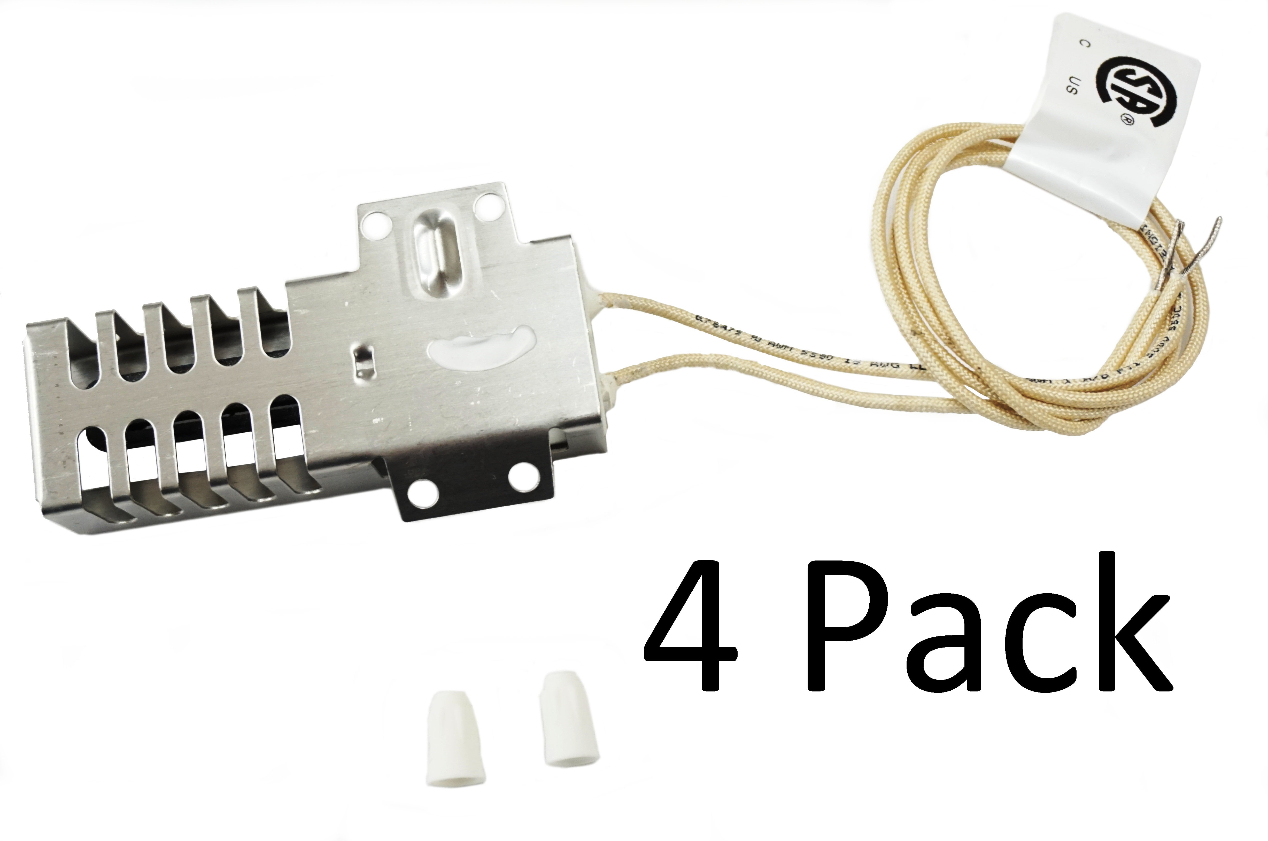 WB2X9998 - Gas Oven Igniter 4 Pack for General Electric, AP2634719, PS243820