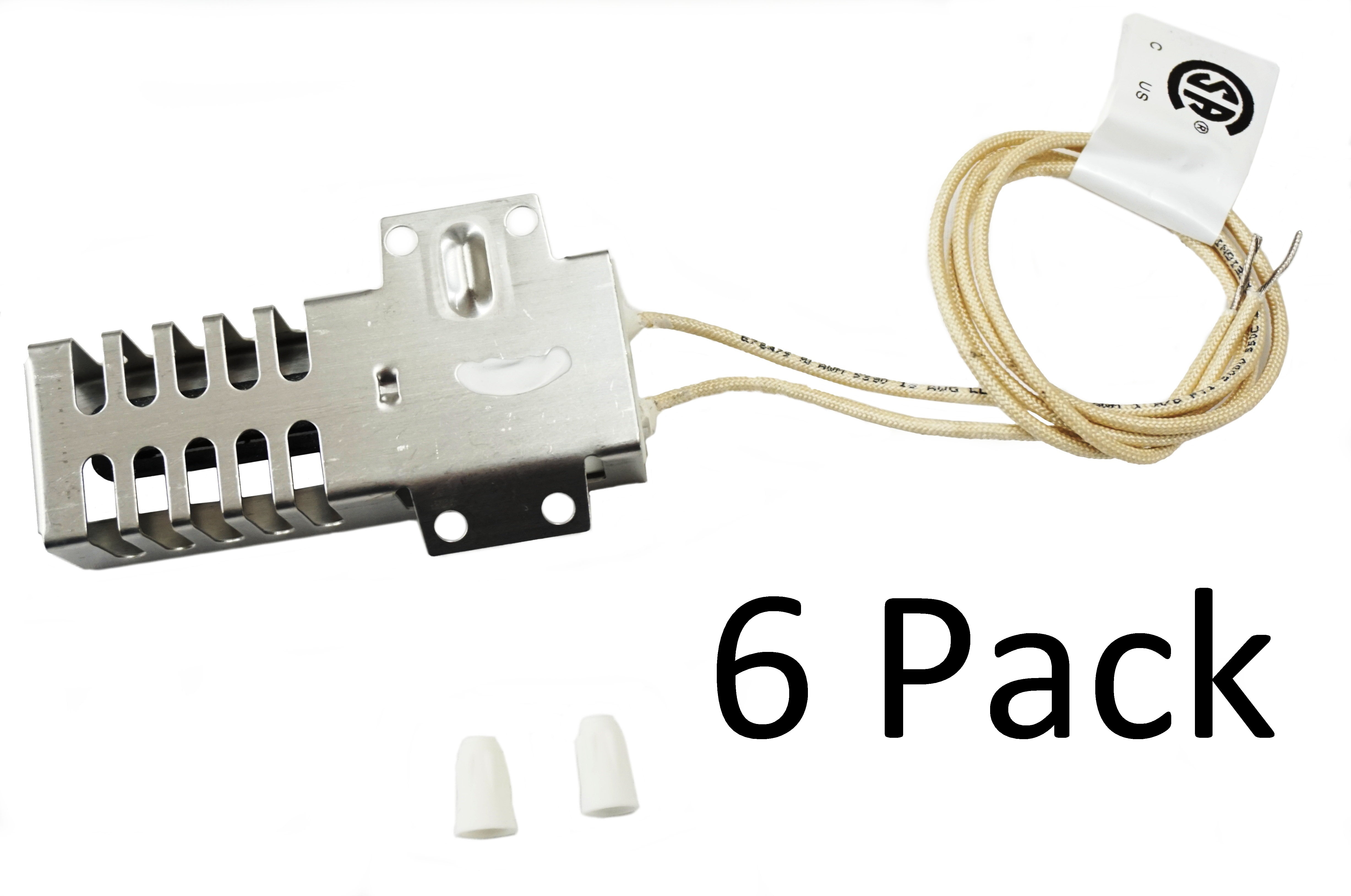 WB2X9998 - Gas Oven Igniter 6 Pack for General Electric, AP2634719, PS243820