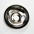 thumbnail image 1 of WB31K5024 GE 6 In Burner Drip Bowl Chrome OEM WB31K5024, 1 of 3
