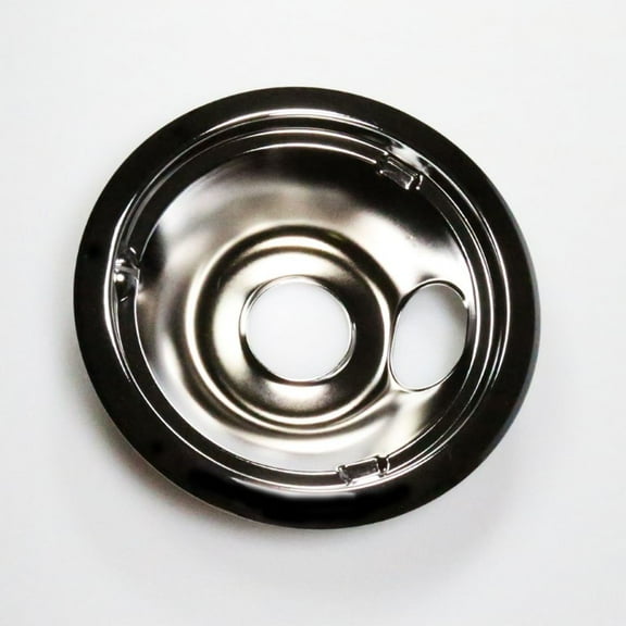 WB31K5024 GE 6 In Burner Drip Bowl Chrome OEM WB31K5024