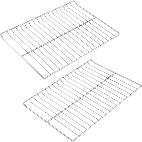 WB48T10095 Oven Rack Replacement Parts for GE Profile Spectra XL44 Oven Wire Rack 23.7" x 17.4" 304 Stainless Steel Hotpoint GE Gas Stove Range Oven Parts Ocen Shelf Rack-Flat 2 Pcs