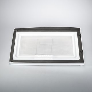 Genuine GE Oven Door Glass Replacement (WB56T10187) - White, Fits Multiple GE Range/Stove Models