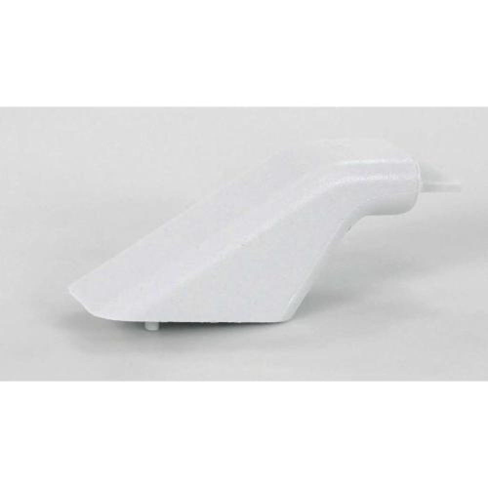 General Electric RANGE OVEN HANDLE END CAP  WHITE WB7X7189