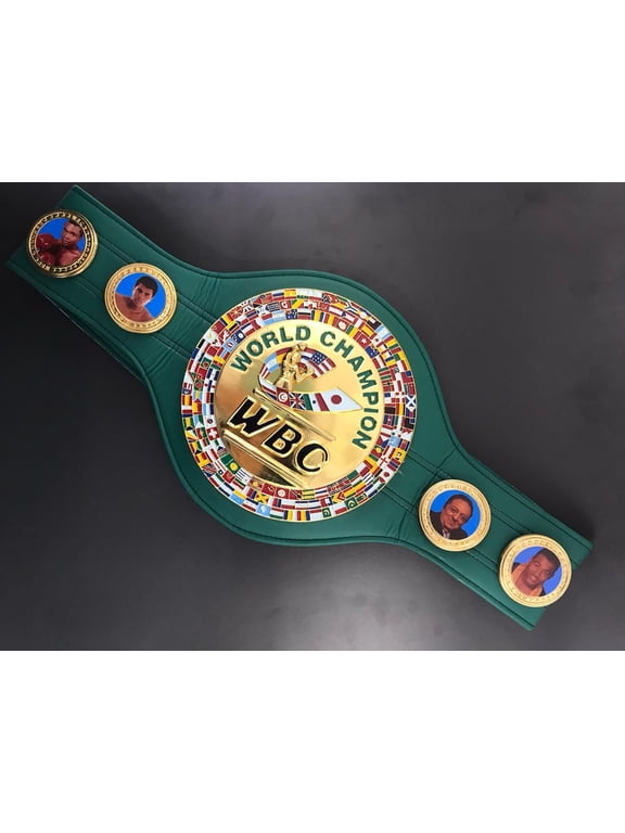 WBC Green World Boxing Championship Unisex Belt Adult Size Replica