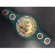 WBC Green World Boxing Championship Unisex Belt Adult Size Replica