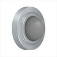 thumbnail image 1 of WBC238U26D Convex Flush Bumper 2-3/8" Diameter, Satin Chrome Finish, 1 of 2