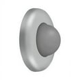 thumbnail image 1 of WBC250U32D Wall Mount Convex Flush Bumper, 2-1/2" Diameter, Satin Stainless Steel Finish, 1 of 2