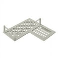 thumbnail image 1 of WBHeavy DutyCR9U15 Bathroom Basket Heavy Duty Corner Right 9"; Satin Nickel Finish, 1 of 2