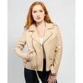 thumbnail image 1 of WBL1390-XS-OSN Rebel Leather Motorcycle Jacket, Oil Sand - Extra Small, 1 of 1