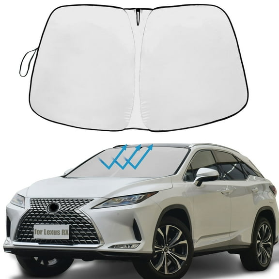 WBLATP Custom For Lexus RX 2016-2022 Front Windshield Sunshade Window Sun Visor Protector UV Block, 1 Pack