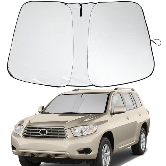 WBLATP Car Windshield Sun Shade Visor Custom for Ford Transit 2015-2024 UV Block Heat Shield , 1 Pack
