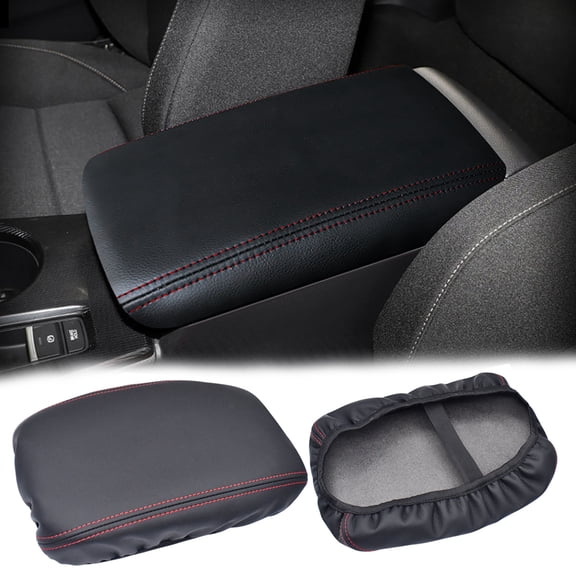 WBLATP PU Leather for 2022-2026 Honda Civic Car Center Console Lid Armrest Cover Protector