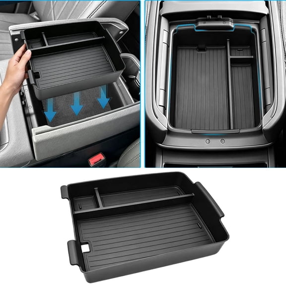 WBLATP for 2027 Kia Telluride Cab Car Center Console Armrest Storage Box Tray Accessories