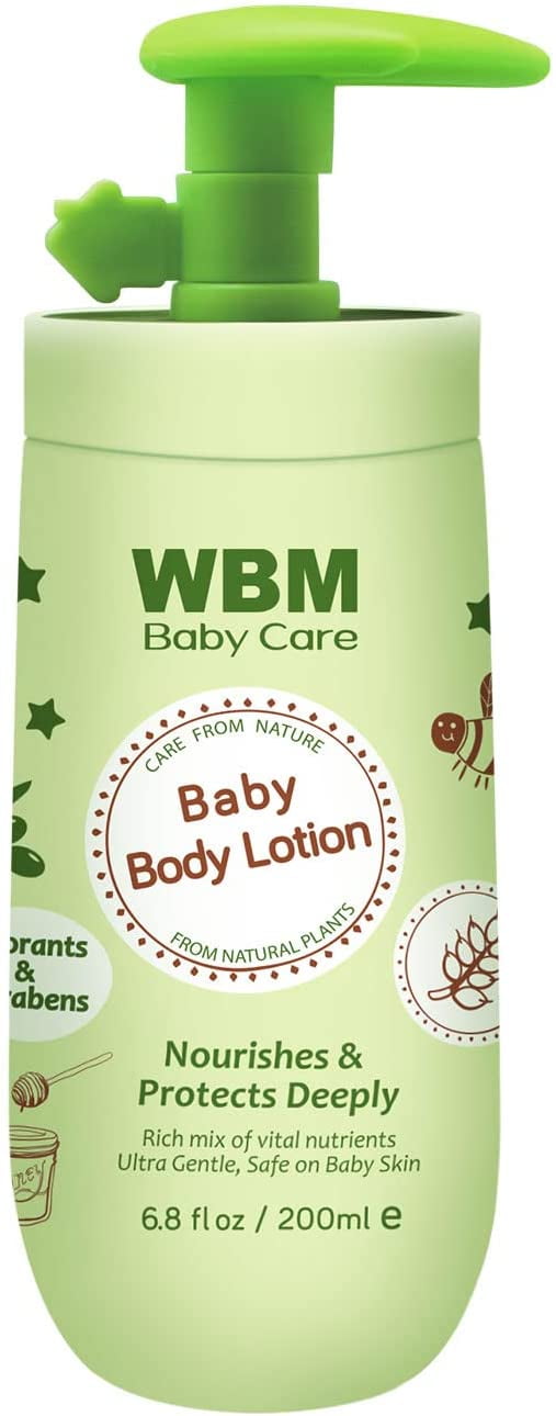 WBM Baby Lotion with Natural Honey and Wheat Germ Oil oz